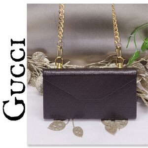 Authentic Gucci Sunglass Case Upcycled Crossbody Pouch